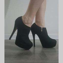 ženske cipele na štiklu, crne, broj 38 besplatni mali oglasi
