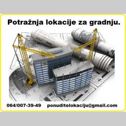 potražnja lokacije za izgradnju stambenog objekta besplatni mali oglasi