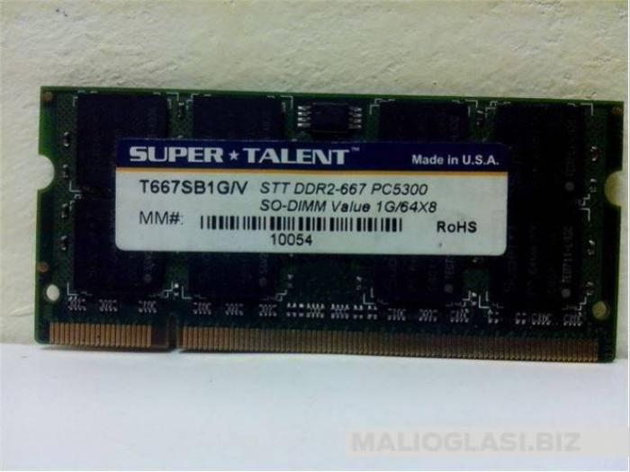 memorija za laptop ddr 2 od 1 gb besplatni mali oglasi
