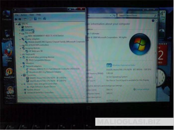 hp compaq 110c odlično očuvan besplatni mali oglasi