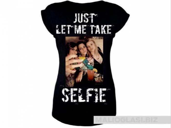 interesantna majica sa printom selfie besplatni mali oglasi