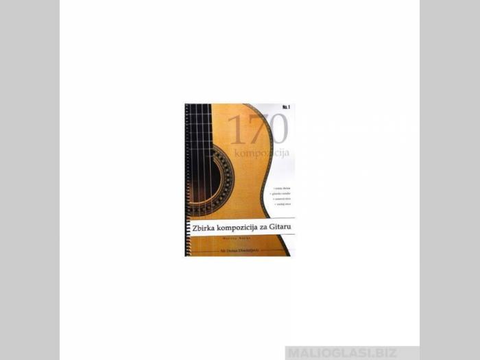  zbirka 170 kompozicija za gitaru  besplatni mali oglasi