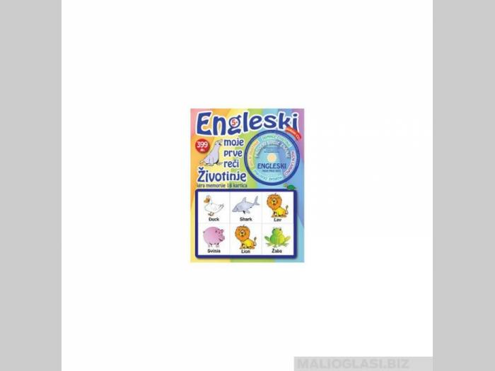  engleski moje prve reči životinje cd igralica  besplatni mali oglasi
