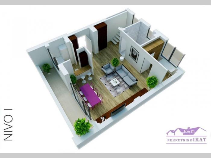 crveni krst, žička 135m2, dupleks, novo , lux besplatni mali oglasi