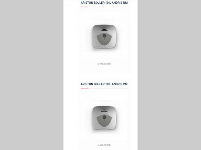 ariston bojleri prodaja besplatni mali oglasi