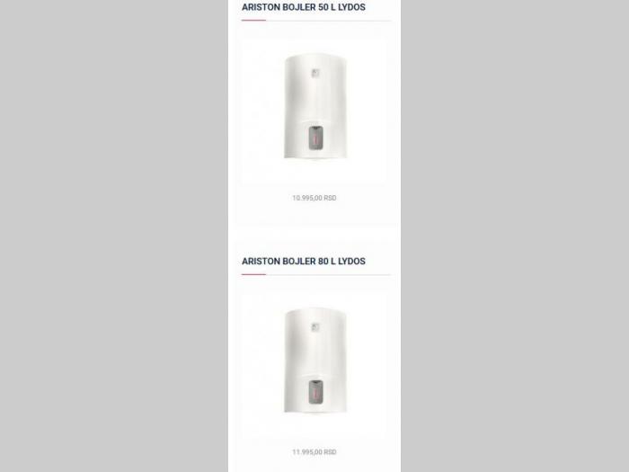 ariston bojleri prodaja besplatni mali oglasi