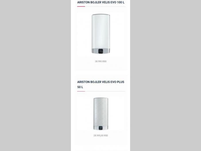 ariston bojleri prodaja besplatni mali oglasi