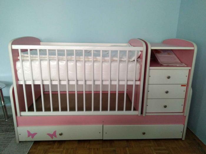prodajem krevetac za bebe (devojčice) besplatni mali oglasi