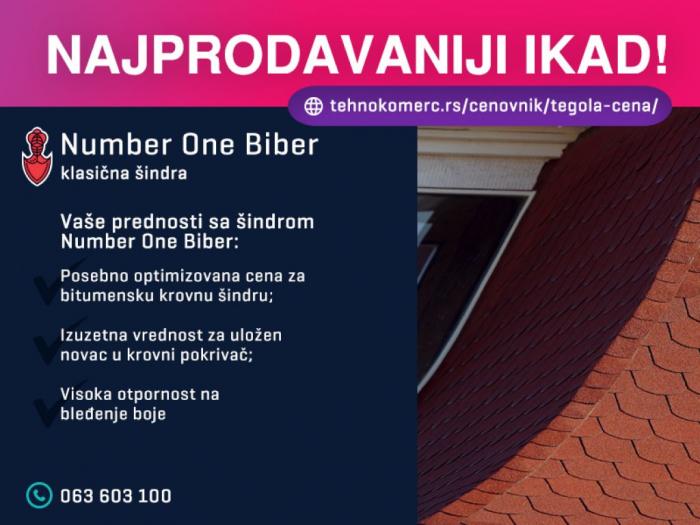 tegola number one biber besplatni mali oglasi