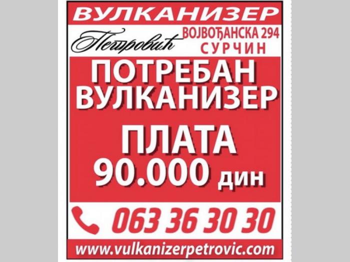 potreban vulkanizer besplatni mali oglasi